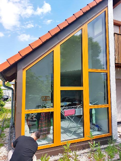 Holzfenster vorher, Türkheim | Laible Bauelemente, Geislingen-Stötten